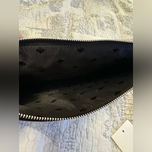 Kate Spade Meow Cat Large Zip Pouch nwt - Picture 5 of 6